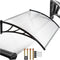 tectake® Deurluifel - Luifel Voordeur - Weerbestendig - 120x93 cm