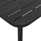 vidaXL - Tuintafel - 200x100x71 - cm - staal - antracietkleurig