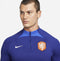 Nike KNVB MNK DF STRK DRIL TOP K - Heren Trui - Dri-FIT technologie - Blauw - Maat S