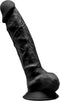 SILEXD - Dildo Dual Density Mod. 1 - 8 Black