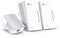 TP-Link TL-WPA4220T - Powerline adapter - AV600 - Wi-Fi kloon toets - (3 stuks)
