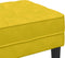 vidaXL - Ligzetel - Geel - 113x57x39 - cm - Velours