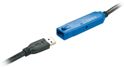 Lindy 43157 - USB 3.2 Kabel - 10 m - Zwart
