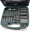 Brüder Mannesmann M54375 - Boor- en bitset 74-delig - Metalen bits en boren - Zwart en grijs (1 set)