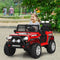 Coast Elektrische Kinderauto 12V - Afstandsbediening Muziek USB - Rood 114,5 x 72 x 74 cm