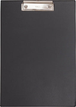 MAUL klemplaat Poly, PP folie, A4 staand, zwart 12 stuks