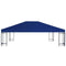 vidaXL - Prieeldak - 310 - g/m² - 4x3 - m - blauw