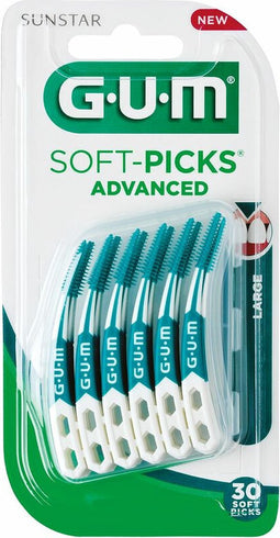 3x GUM Soft-Picks Advanced Large 30 stuks