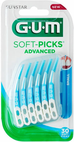 3x GUM Soft-Picks Advanced Small 30 stuks