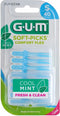 3x GUM Soft-Picks Comfort Flex Mint Small 40 stuks