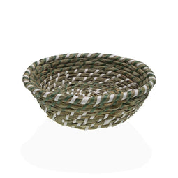 Mand Versa Textiel Waterhyacint 25 x 8 x 25 cm