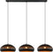 Hanglamp Jellyfish 3-lichts - Zwart | BY-OLAF
