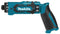 Makita DF012DZ - Accu buigzame schroevendraaier 7,2 V - 21-voudige draaimomentinstelling - 5,6 Nm max koppel