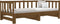 vidaXL - Slaapbank - uitschuifbaar - grenenhout - honingbruin - 2x(90x190) - cm