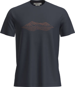Icebreaker M Mer 150 Tech Lite SS T Pukaki Ref - - Outdoor Kleding - Fleeces en Truien - T-Shirt