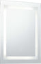 vidaXL - Badkamerspiegel - LED - met - aanraaksensor - 60x100 - cm
