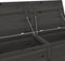 vidaXL - Kussenbox - 150x50x56 - cm - massief - vurenhout - antracietkleurig