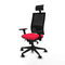 Bureaustoel met hoofdsteun Piqueras y Crespo 3D066N1 Rood