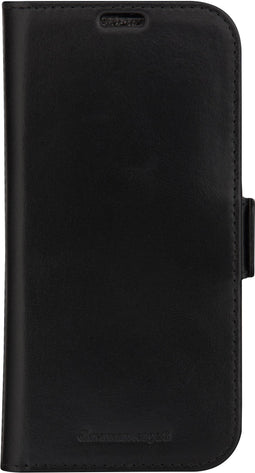 Dbramante1928 Copenhagen - Flip cover - Magneetsluiting en ruimte voor pasjes - Zwart