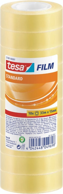 tesa 57207-00001-01 tesafilm Standard Transparant (l x b) 33 m x 19 mm 8 stuk(s)