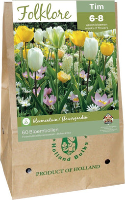 2 stuks Tas Folklore Tim 35 bollenJUB