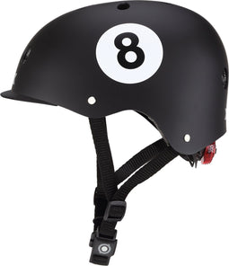 Globber Kinderhelm met LED lichtjes in Zwart