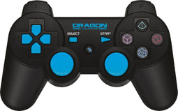 Dragon War Dragon Shock - Draadloze PS3 Controller - 6-axis technologie - Zwart