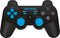 Dragon War Dragon Shock - Draadloze PS3 Controller - 6-axis technologie - Zwart