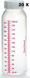 Sterifeed - Moedermelk bewaarfles 250 ml - 20 herbruikbare flessen met afsluitdop (20 stuks)