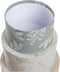 Set Van Opstapelbare Opbergboxen Dkd Home Decor Beige Bruin Groen Karton (37,5 X 37,5 X 18 Cm)
