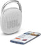 JBL Clip 4 - Draagbare Bluetooth Speaker - 10 uur batterijduur - Wit