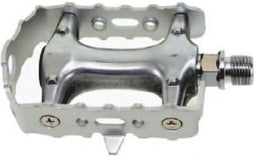 Components Platformpedaal Mtb Aluminium 9/16 Inch Zilver Set