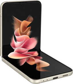 Samsung Galaxy Z Flip3 5G - Beige - 128 GB - Fysieke simkaart + eSIM