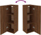 vidaXL - Tv-meubelen - 2 - st - 30,5x30x90 - cm - bewerkt - hout - bruin - eikenkleur