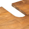 vidaXL - Wastafelkast - 62x33x58 - cm - massief - mangohout