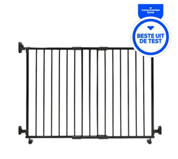 SafetyThings traphekje op wielen - traphekje - 80 - 130 cm zonder drempel - Zwart