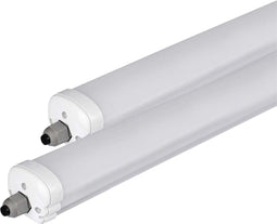 V-TAC VT-1249-N - LED Armaturen G Serie - IP65 Waterdicht 36W 4320 Lumen 6400K 120CM (2 stuks)