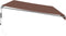 vidaXL - Luifel - automatisch - uittrekbaar - met - LED - 600x300 - cm - bruin