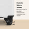 SKYCASES Urban Adventurer - Grote Reiskoffer - Cijferslot - 49x30x75cm - 110L - Wit
