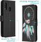 iMoshion Hoesje Geschikt voor Samsung Galaxy A20e Hoesje Met Pasjeshouder - iMoshion Design Softcase Bookcase - Zwart / Meerkleurig / Dreamcatcher