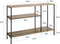 SoBuy FSB35-PF - Console Tafel - 3 Opbergplanken - Industrieel - 120x30x80 cm