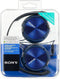Sony MDR-ZX310AP - On-Ear Koptelefoon - Lichtgewicht en opvouwbaar - Blauw