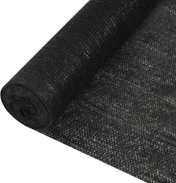 vidaXL - Privacynet - 195 - g/m² - 3,6x10 - m - HDPE - zwart