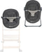 Bebeconfort Timba Baby - 2-in-1 wipstoel - Comfortabele ligstanden - Tinted Graphite