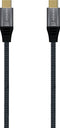 Kabel USB C Aisens A107-0672 1,5 m Grijs
