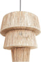 PREMAT - Hanglamp - Naturel - Stro