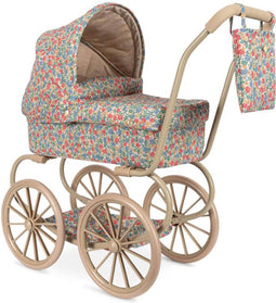 Konges Sløjd Minnie Poppenwagen/Doll Pram - Opvouwbaar - Fiola