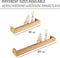 WENKO Wandrek Bambusa 60cm breed - Wandplanchet - Wandplank - Muurplank