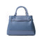 Michael Kors Reed - Handtas - Leer - Rits - Blauw - 20 x 14 x 19 cm