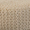 Kruk Alexandra House Living Crème Bamboe Pijnboom Spons Hout MDF 32 x 44 x 32 cm